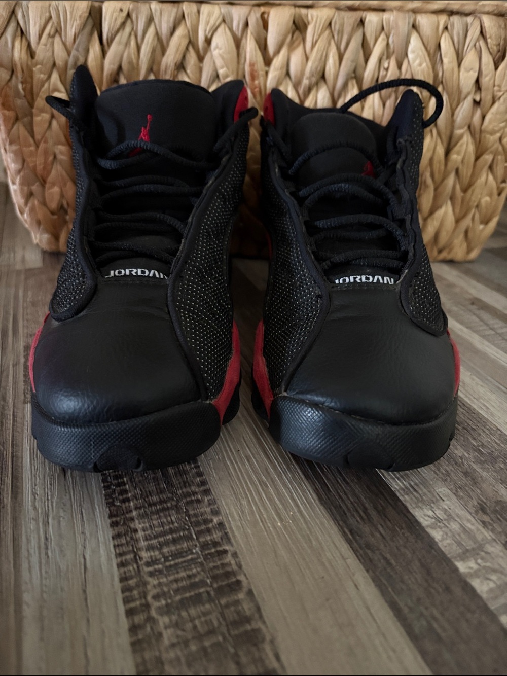 Jordan Bred Black and Red Retro Basketball Shoes
